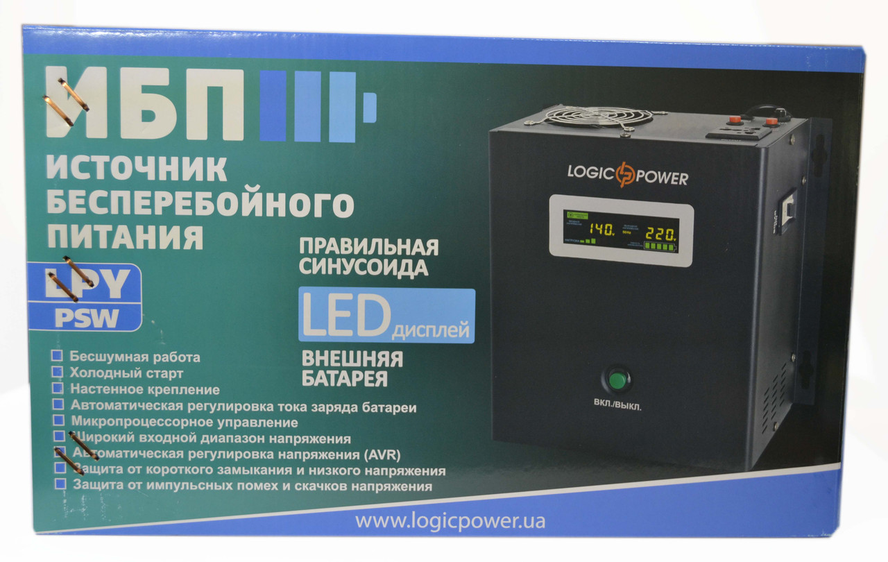 ДБЖ Logicpower lpy-w-psw-800+ - фото 10 - id-p68476340