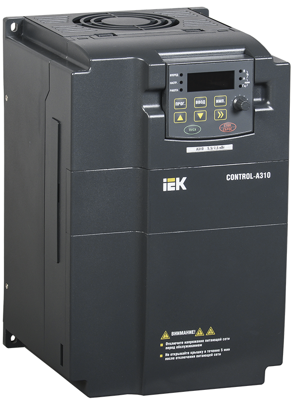 Частотный преобразователь CONTROL-A310 380В, 3Ф 7,5-11 kW 17-25A IEK ...