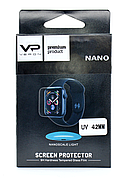 Захисне Скло Veron для Apple Watch 42мм Nano ser. UV Full Glue Ультра фіолет Прозоре (123190)