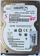 Жесткий диск для ноутбука Seagate ST9160412AS 160GB 2.5" 16MB 7200rpm SATAII 3Gb/s Б/У