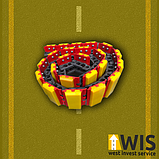 Ланцюг гусениці фрези дорожній Wirtgen W100F W1000F, фото 4