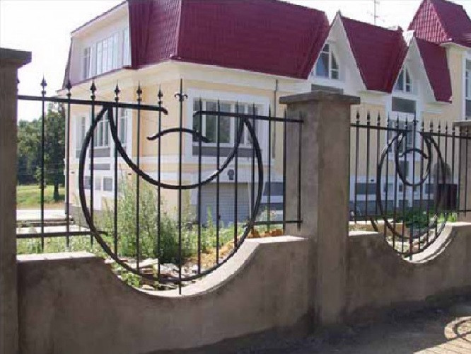 Кований забор, фото 1