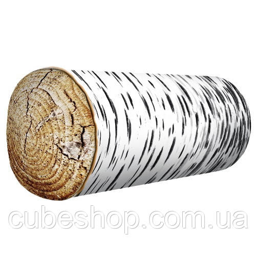 Подушка-валик «Колода береза»