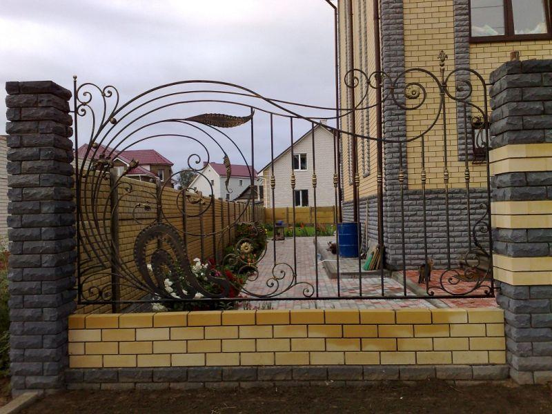 Кований забор, фото 1