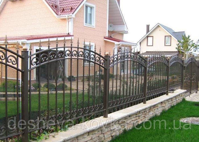 Кований забор