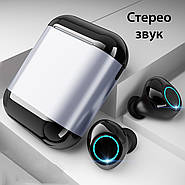 Навушники безпровідні Wi-pods S7 металік: розпакування