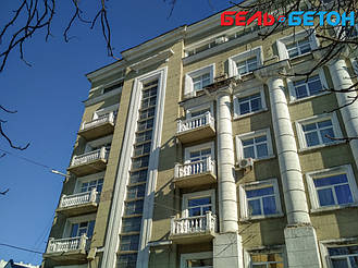 Новая балюстрада на балконе многоэтажного дома в Киеве с сохранением архитектурного стиля 21