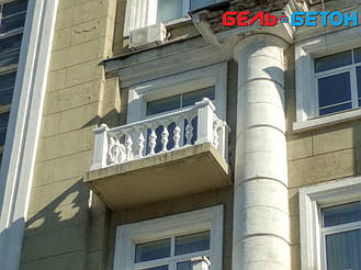 Новая балюстрада на балконе многоэтажного дома в Киеве с сохранением архитектурного стиля 23