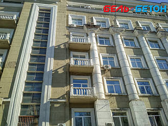 Новая балюстрада на балконе многоэтажного дома в Киеве с сохранением архитектурного стиля 29