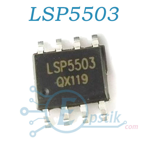 LSP5503 DC/DC перетворювач 0.925-24В 3А 400кГц SOP8