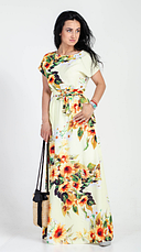 Літній довга сукня "Цвєтана" розміри 44-46, фото 4