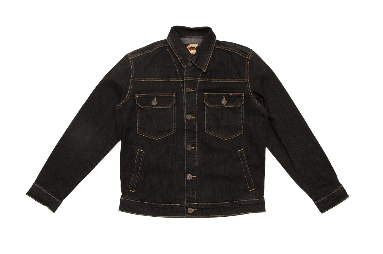 Чоловіча джинсова куртка Crown Jeans модель 411 (B CPNS)