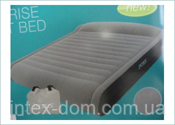 Надувне ліжко Intex Deluxe Mid Rise Pillow Rest Bed 67726 (152х203х41 див.)