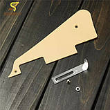 Пікгард панель бежевий для Gibson Epiphone Cort Les Paul LP China, фото 9