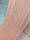 Персикові однотонні штори кисея без люрексової нитки, 3 м * 3 м, фото 7