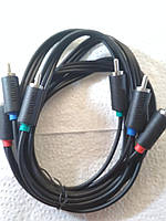 Кабель 3RCA-3RCA 1.8 м Cabletech standard