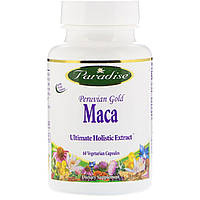 Перуанська золото, маку, Paradise Herbs, 60 капсул вегетаріанських