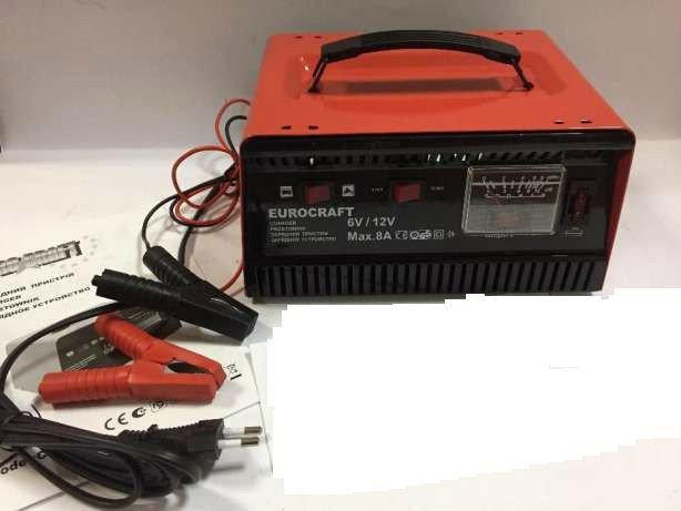 Зарядний пристрій Euro Craft CC12-6, 6V / 12V 8A