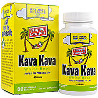 Белый корень Кава Кава, Natural Balance, 450 мг, 60 вегетарианских капсул