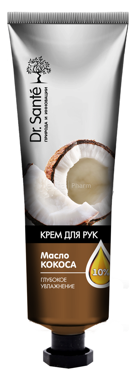 Крем для рук з олією Кокоса 30 мл Dr.Sante