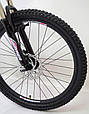 Гірський підлітковий алюмінієвий велосипед HAMMER-24 White Pink Японія Shimano MTB, фото 6