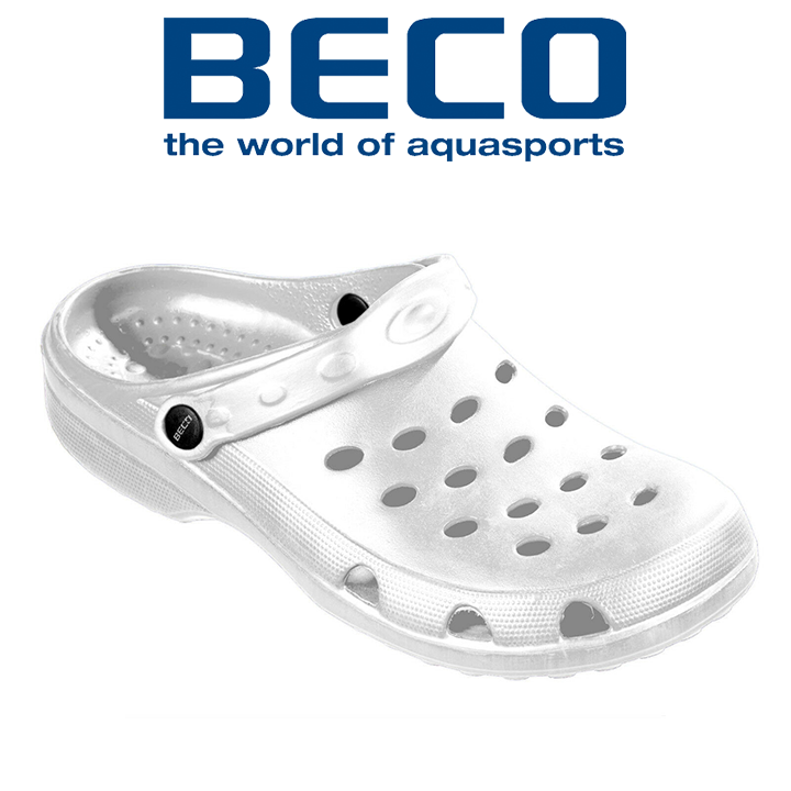 Тапочки сабо жіночі BECO 90751 1, білий