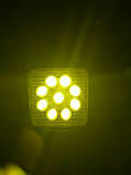 Світлодіодна LED-фара світло жовте 27W 06-27, фото 3