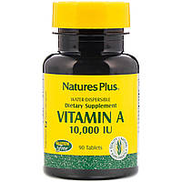 Вітамін А, 10000 МО, nature's Plus, 90 таблеток