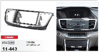 Рамка переходная Carav 11-443 Honda Accord 2013+ 2DIN