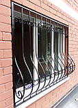 Віконна решітка гнута (французький профіль) арт.04, фото 4