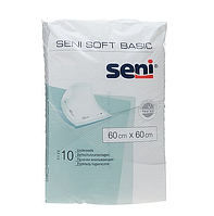 Одноразові Пелюшки Seni Soft Basic 60х60 См 10 Шт