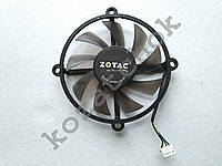 Вентилятор №52 (кулер) для видеокарты Zotac Palit Gainward GTS 450 250 R128015DM GA82B2H PLA08015D12HH