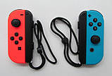 Joy-Con Pair Neon Red/Neon Blue.Пара джойстиків Joy-Con Nintendo Switch лівий і правий (неон червоний і синій), фото 2