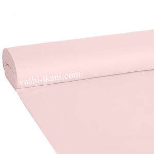 Тканина поплін De Luxe, однотонний світло-пудровий (шир. 2,4 м) (P-FR-0030)