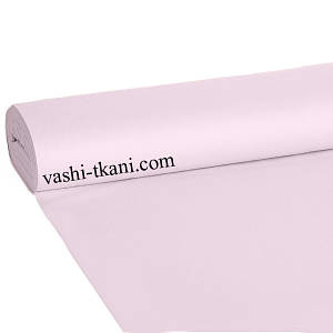 Тканина поплін De Luxe, однотонний ніжно-бузковий (Туреччина шир. 2,4 м) (P-FR-0032)