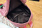 Жіночий портфель рюкзак з брелоком, фото 9