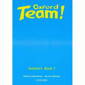 Oxford Team! 1 teacher's Book