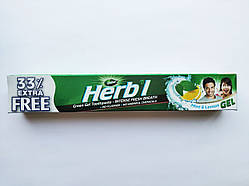 Зубна паста-гель "М'ята-Лимон" Dabur Herb'l, 80 г. Термін до 11/2026