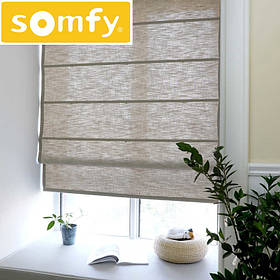 Автоматичний карниз Somfy для римської штор