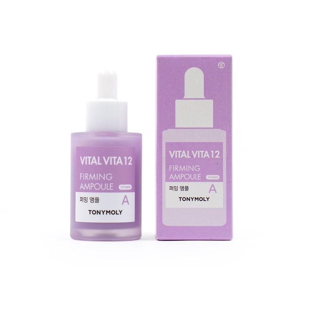 Зміцнювальна сироватка для обличчя з ретинолом (вітамін А) Tony Moly Vital Vita 12 Firming Ampoule A