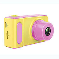 Дитячий цифровий фотоапарат рожевий Smart Kids Camera Pink