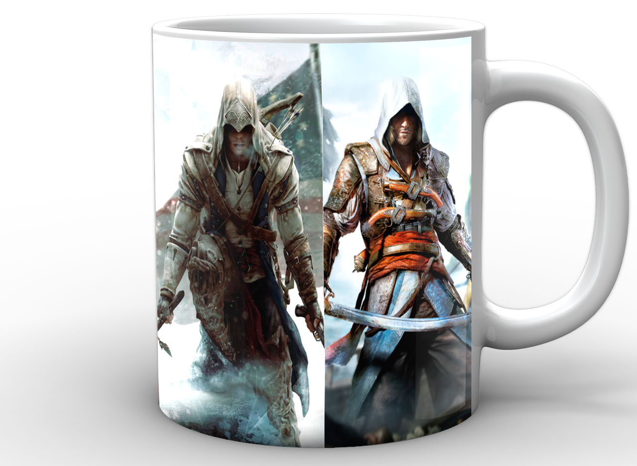 Кружка GeekLand біла Assassins Creed Кредо Ассасіна у місті AC.02.10