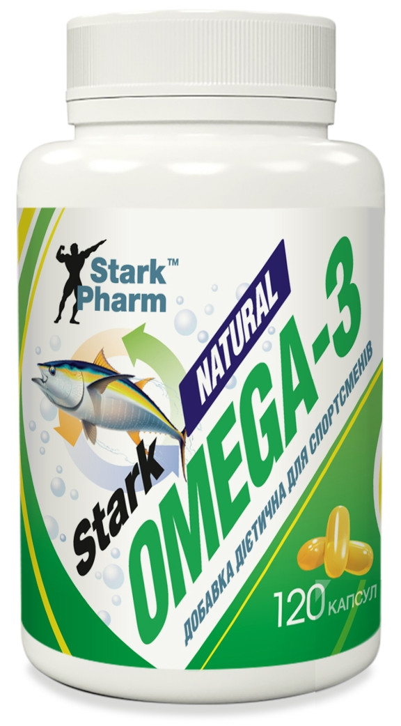 Омега Stark Pharm — Natural Omega-3 (120 капсул)