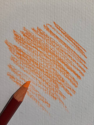 Пастельний олівець Pastel (P100), Помаранчевий спектральний, Derwent, фото 2
