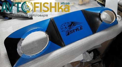 Полиця задня під овали ВАЗ/Акустична полиця Ваз 6х9 дюймів, фото 1