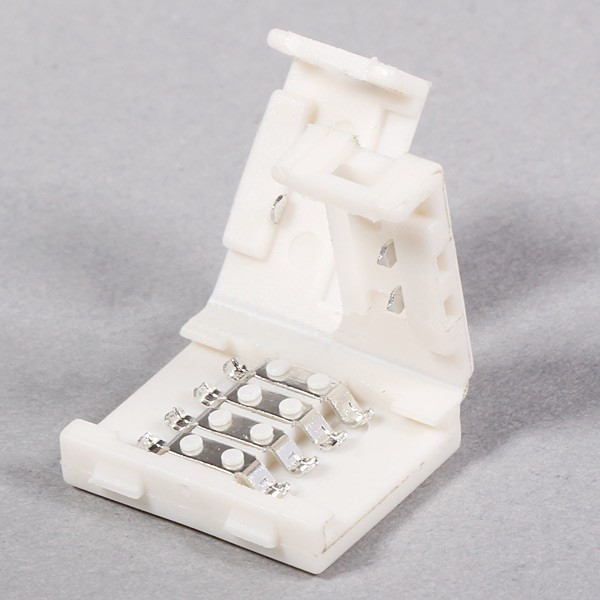 Конектор 4pin 10 мм кліпса-кліпса для світлодіодної стрічки WS2813 WS2815