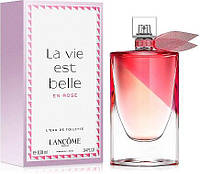 Оригинал Lancome La Vie Est Belle En Rose 100 мл ( Ланком ла ви ист бель розе ) туалетная вода