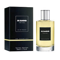 Мужской парфюм Jil Sander Pure Man The Essentials 50ml, изумительный древесный фужерный аромат