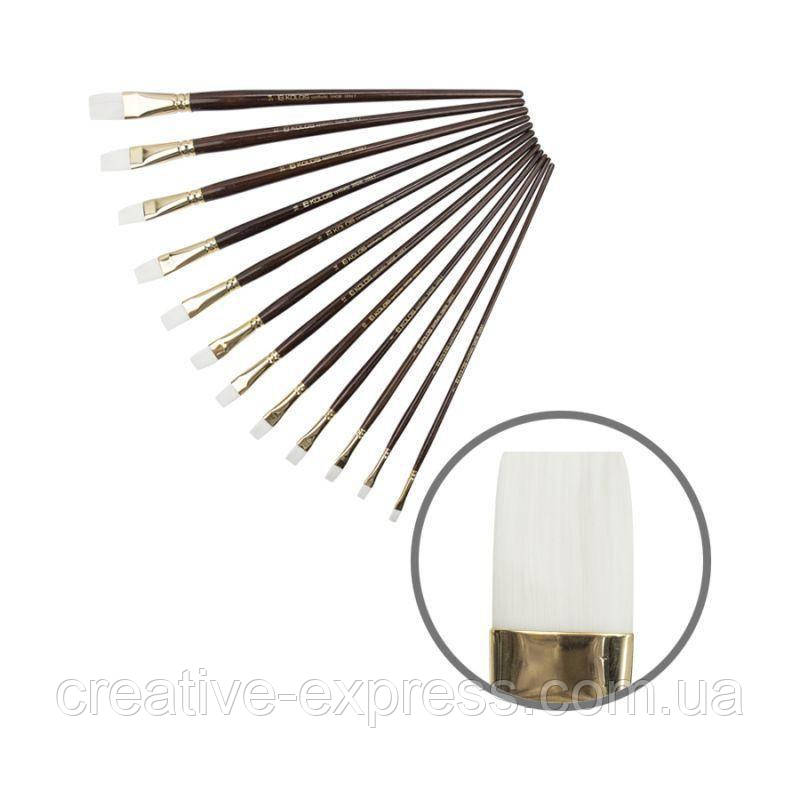 Синтетика плоска, Snow 1098F, No10, д.р. пенсель KOLOS