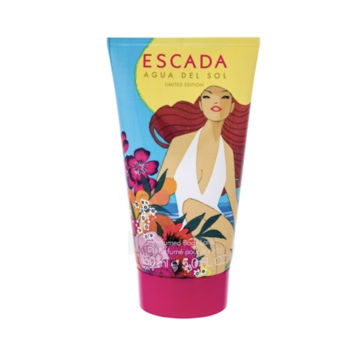 Жіночий парфумований лосьйон Escada Aqua del Sol body lotion 150ml, квітково-фруктовий аромат